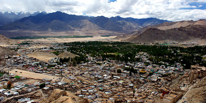 Veduta di Leh