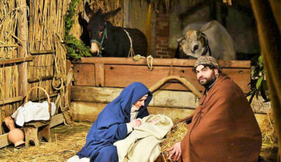 Presepio di montagna in-piemonte