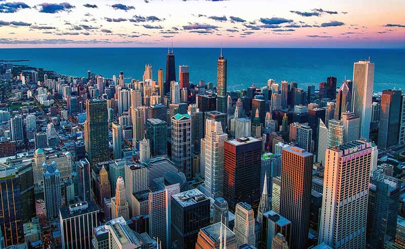 Chicago Foto di David Mark da Pixabay
