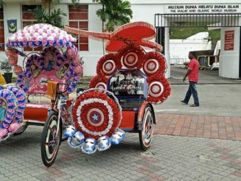 Malaysia Malacca, risciò a pedali