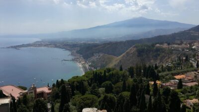 Etna vista da Taormina