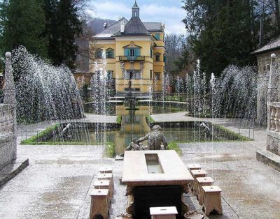 Salisburgo Castello di Hellbrunn Giochi d'acqua -foto-giomodica