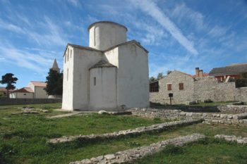 La piccola cattedrale bizantina di Nin