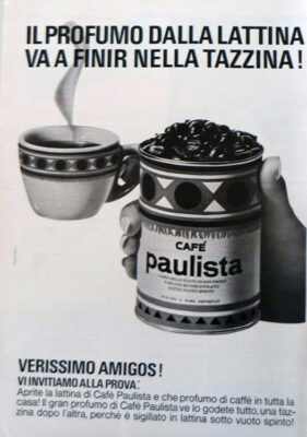 Spot del Caffè Paulista, 1968