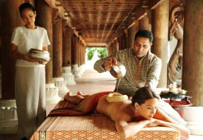 Thai traditional massage