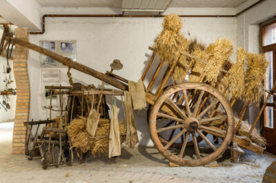 Carro per il trasporto del grano credit sistemamusealeirpino.it