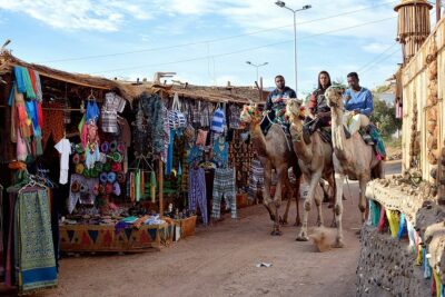 La vita nelle strade della Nubia foto Myousry6666 da wikipedia