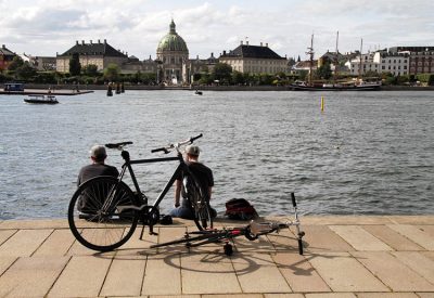 Copenhagen in bicicletta foto Monica Volpin Pixabay