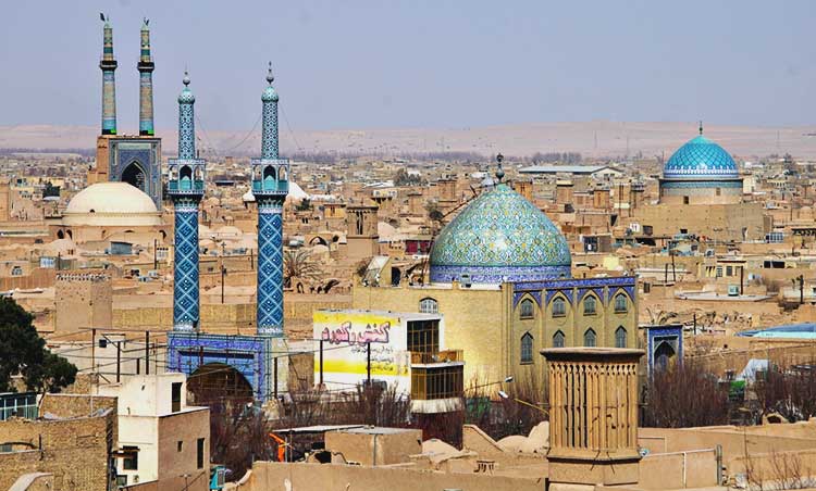 Yazd panorama-foto Emesik