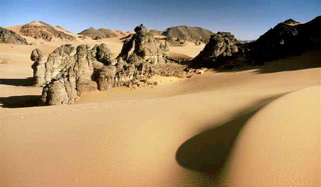 Libia deserto