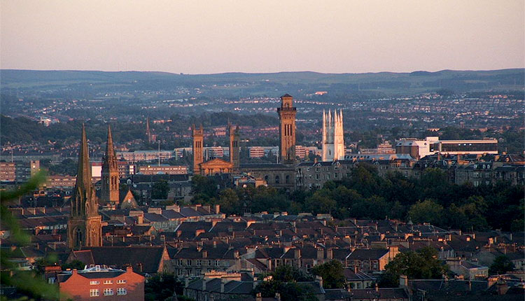 Glasgow-panoramica-fal-parco-Ruchill