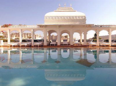Lake Palace Hotel di Udaipur, India.