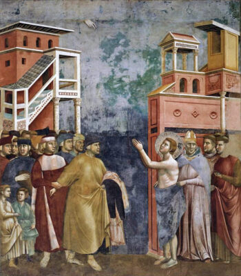 Giotto, San Francesco rinuncia alle vesti, Basilica Superiore di Assisi