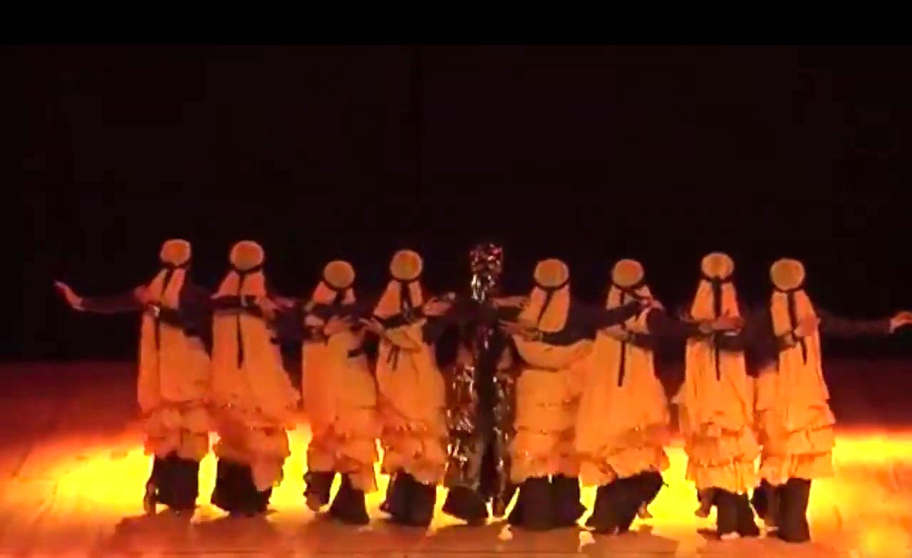 Hagalla danza beduina deserto sahara