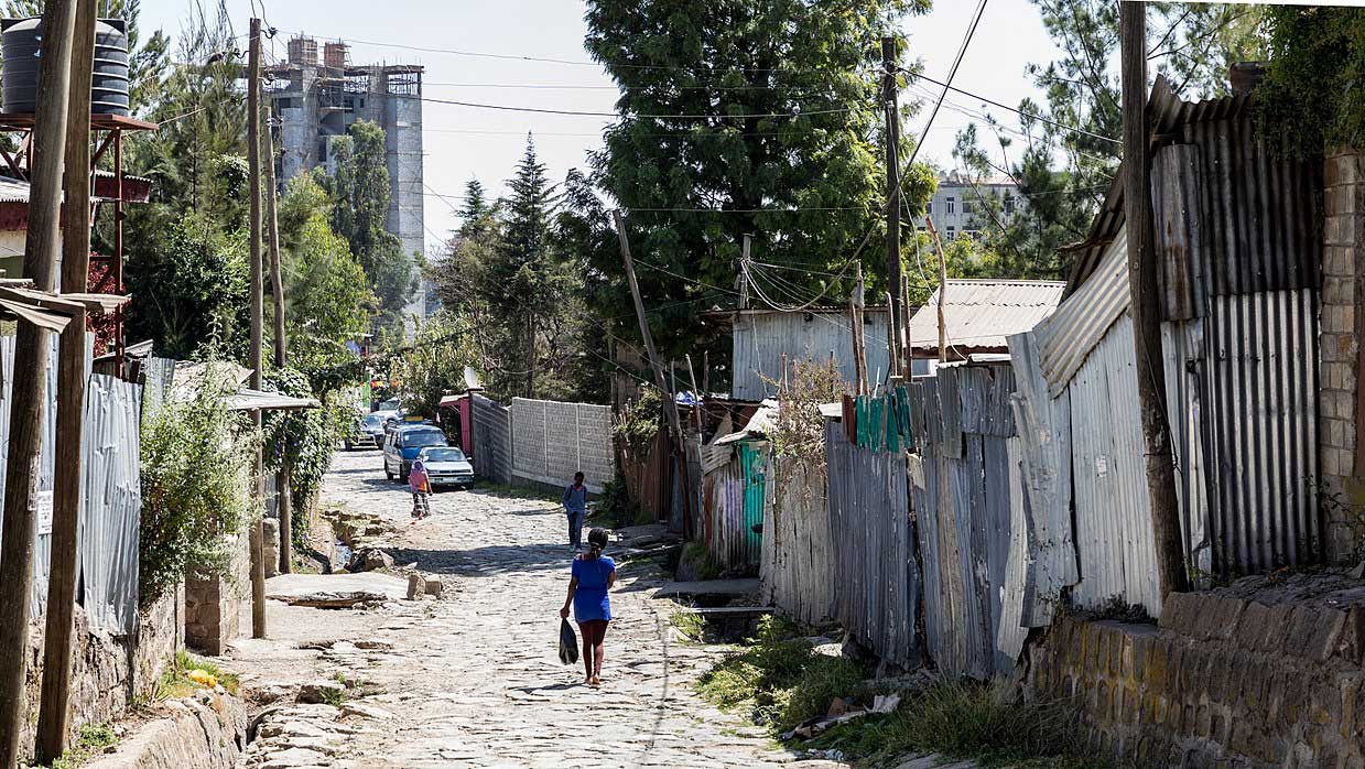 Addis Abeba case-in-lamiera