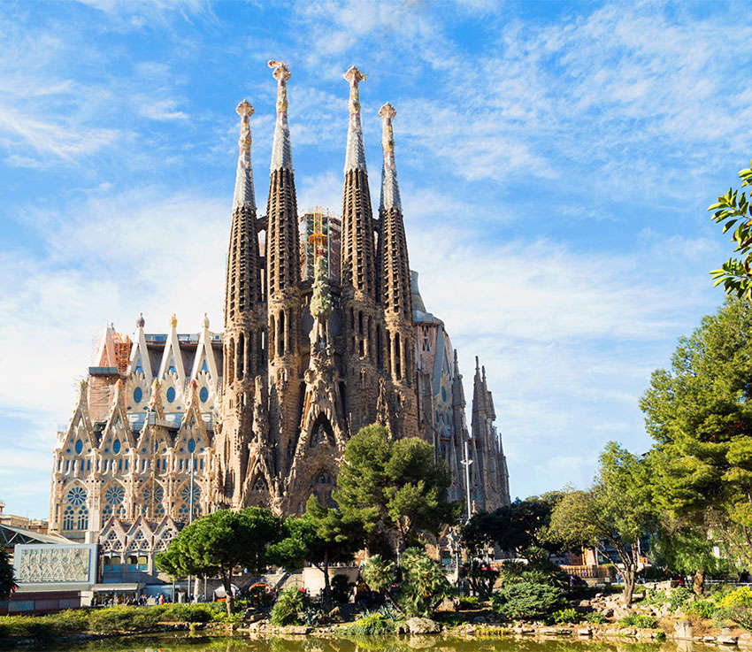 Barcellona e Gaudì sagrada familia