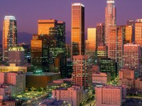 Los Angeles, grattacieli nella città degli angeli