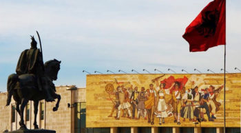 Lezha Tirana Piazza Scanderbeg