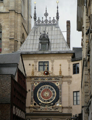 Normandia Orologio-astronomico-di-Rouen
