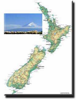 Nuova Zelanda: vele a mezz'asta