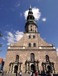 Riga La chiesa di San Pietro (Foto: G. Capponago)