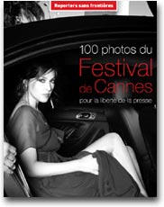 Copertina dell'album "100 foto del Film Festival di Cannes per la libertà di stampa"