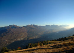 Panorama delle aree del Brenta (Foto: C. Frapporti/Archivio Servizio Foreste e Fauna)