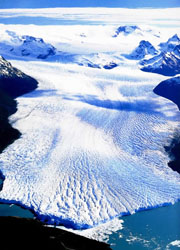 Il grande ghiacciaio Perito Moreno
