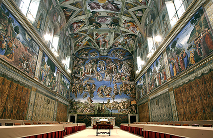 Musei vaticani e Cappella Sistina in versione gay
