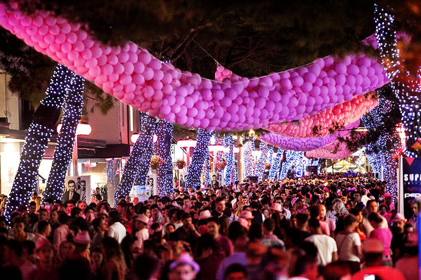 Riviera Romagnola e la Notte Rosa