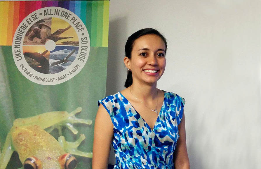 Sandra Naranjo, ministro del Turismo Ecuador