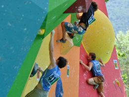 Ad Arco di Trento i campioni del mondo di arrampicata