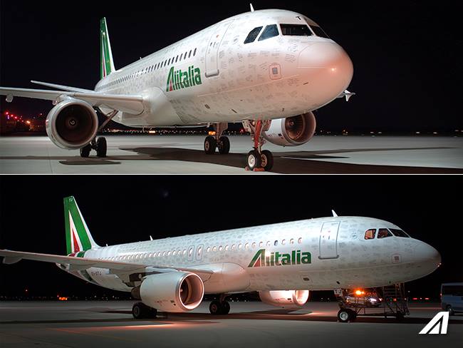 Nuovo Airbus Alitalia