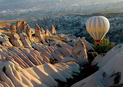 Cappadocia In mongolfiera sui pinnacoli