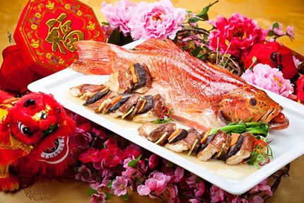 La tavola del Capodanno cinese