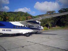 San Adrès colombia providencia aeroporto