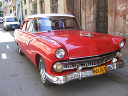 Le tipiche auto di Cuba