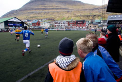 Isola di Borðoy, lo stadio di Klaksvik durante una partita della Super League (Lucio Rossi/Latitudeslife.com)