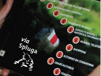 Trekking sulla Via Spluga con una app