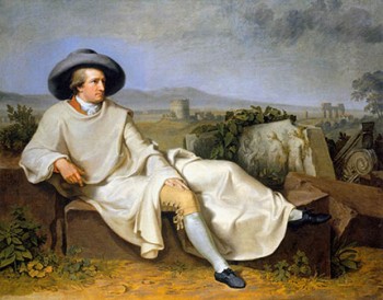 Appia Antica Goethe nella campagna romana, 1786