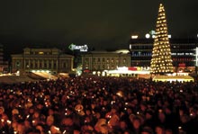 In Finlandia nel villaggio di Santa Claus