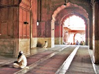 Jama Masjid Momenti di preghiera