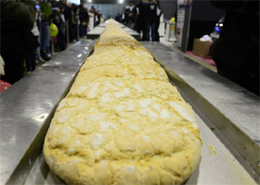 glutine Un lungo pane da record