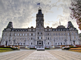 Québec Il palazzo del Parlamento