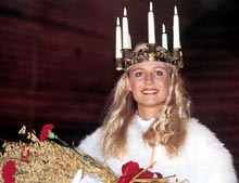 In Svezia, da Santa Lucia a Natale