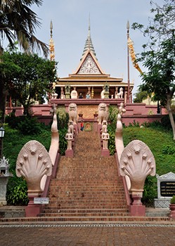 cambogia Il tempio sulla collina