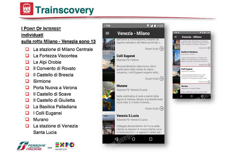 Trainscovery, App FS Italiane