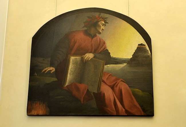 Ritratto allegorico di Dante Alighieri in mostra agli Uffizi