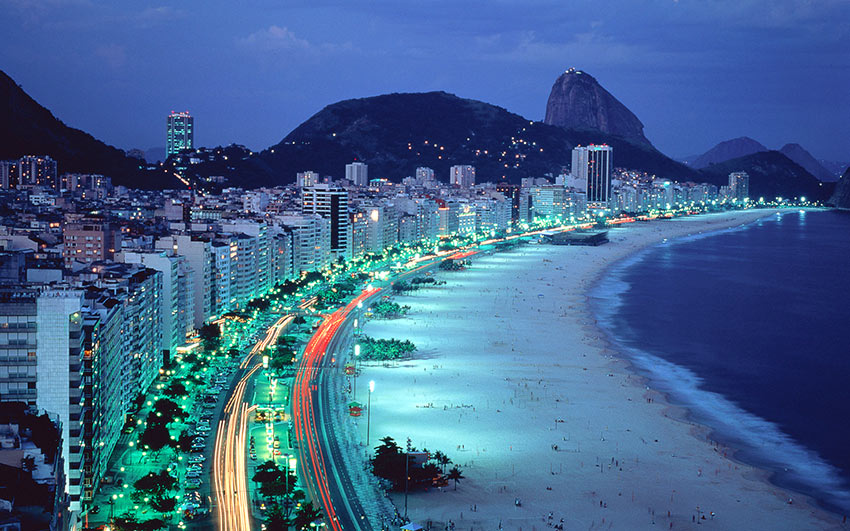Copacabana Beach Rio De Janeiro