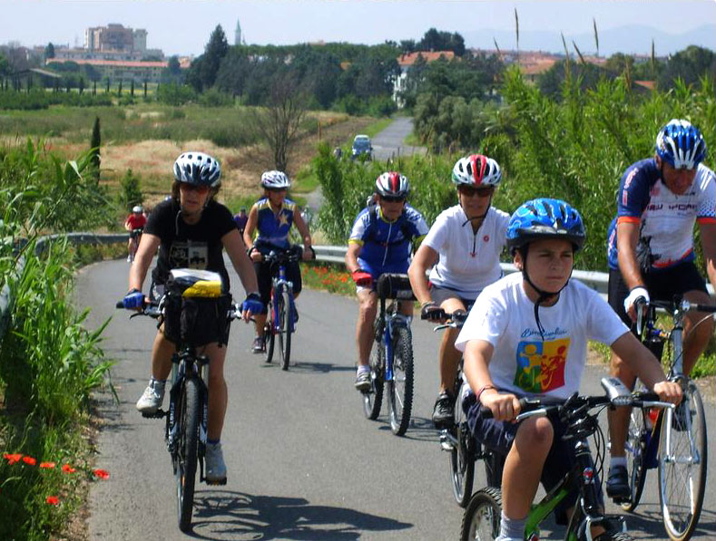 bicicletta percorso san vincenzo castiglione della pescaia